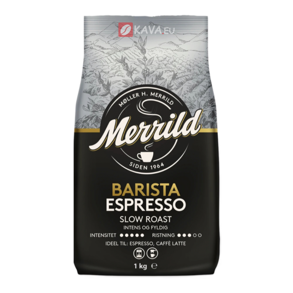 Merrild Barista Espresso zrnková káva 1kg