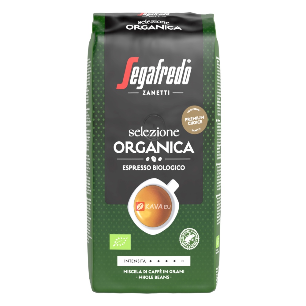 Segafredo Selezione Organica zrnková káva 1kg